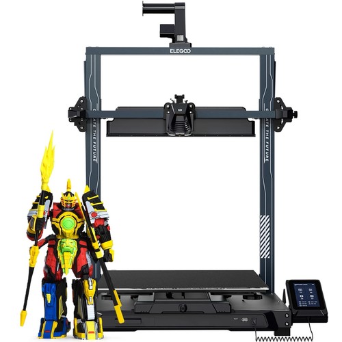 ELEGOO Neptune 4 Max Large Format 3D Printer with 2, 1 KG per spool filament