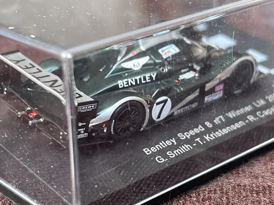 SPARK 87LM03 Bentley Speed 8 #7 Winner LM 24H LeMans 2003 Kristensen 1:87 2008 - Bild 2 von 4