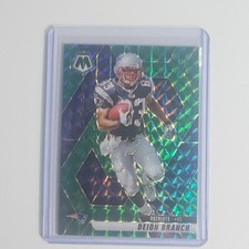 2025 Panini Mosaic Green Mosaic Prizm Deion Branch New England Patriots #111