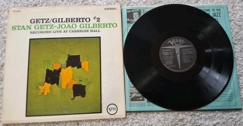 Stan Getz / Joao Gilberto - Getz/Gilberto #2 LP Vinyl Verve cover VG Vinyl Excel