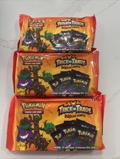 Pokémon Trick Or Trade Booster Bundle 2024 Lot of 3 Packs