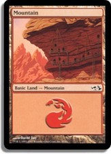 Hero Deal, English - 4 x MTG Mountain (59) (Elves vs Goblins) Duel Decks: Anthol