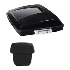 Razor Tour Trunk Backrest Pad Fit For Harley Street Glide 14-25 Mako Shark Fade