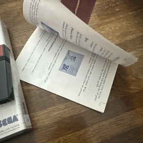 Rocky (Sega Master System, 1987) Complete w/Manual Authentic