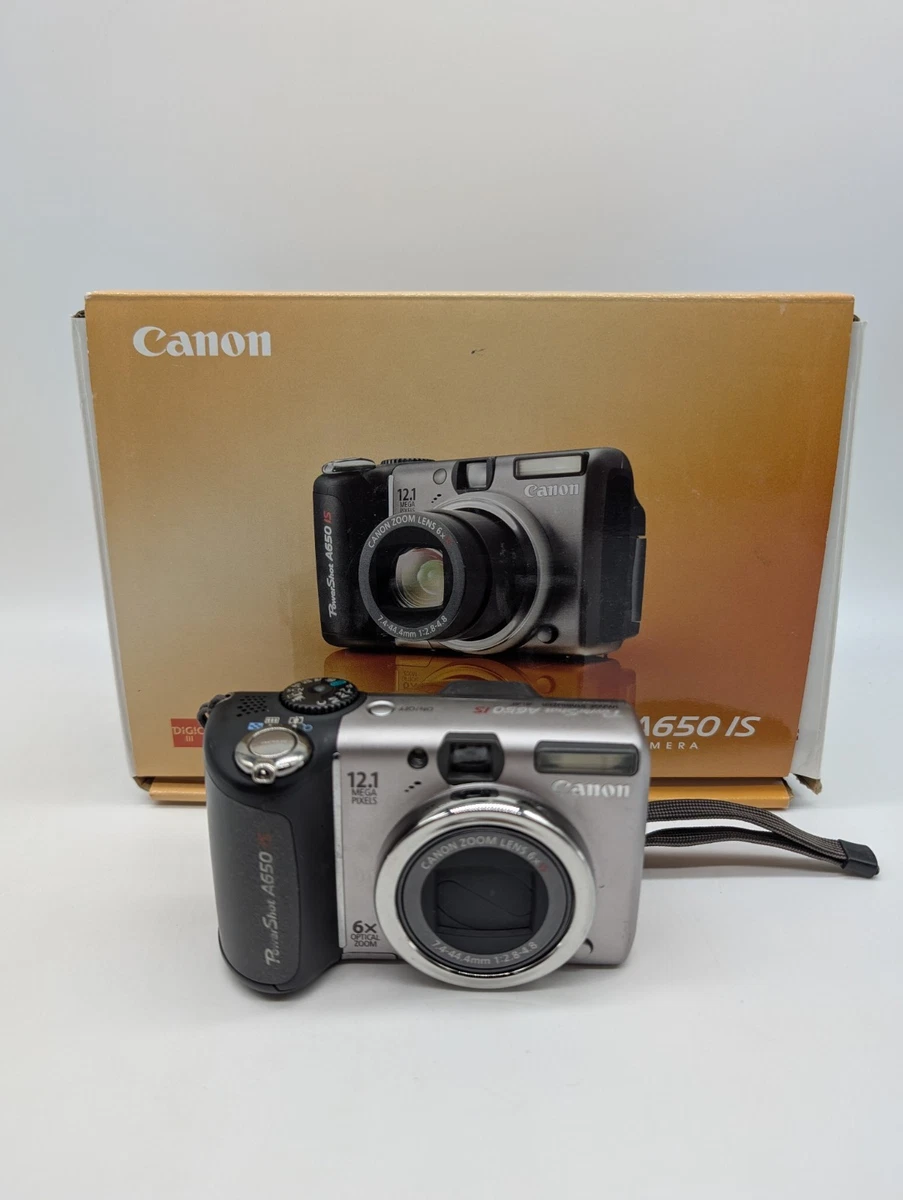 Canon PowerShot A650 IS Digital Cameras for Sale | Shop New & Used