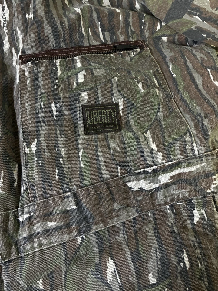 Liberty Coveralls Mens X Large Tall Realtree Camo Insulated Workwear Hunting USA - Image 4 of 4