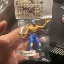 Figura de acción Blue Demon Bootleg AAA CMLL Lucha Libre