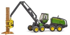 BRUDER, Abatteuse JOHN DEERE 1270G, échelle 1/16, BRU2135