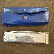 Vintage Hohner Blues Harp Harmonica Key of C Made in Germany