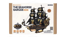 THE SEAHORSE BARQUE diy NAVE robotime ROKR in legno MCB02 età 14+
