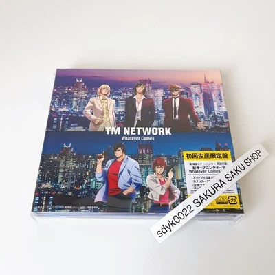 TM NETWORK CITY HUNTER Movie Angel Dust OP Whatever Comes Limited BSCD2 + BD - Photo 1/4