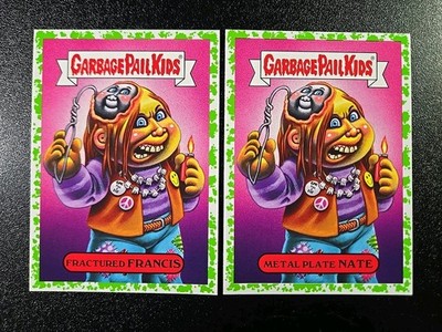 SP Green Chop Top Texas Chainsaw Massacre Part 2 Spoof 2019 Garbage Pail Kids