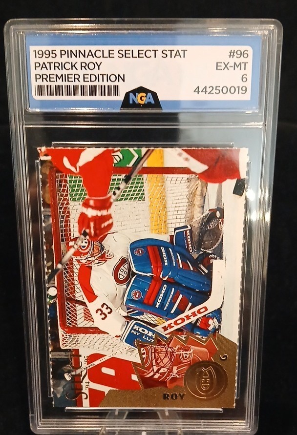 1994-95 Select - Promo Panel Patrick Roy #96 Singles