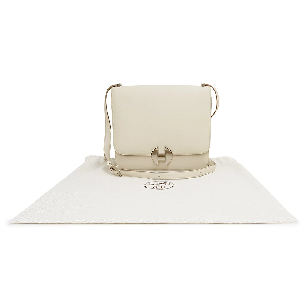 Hermes Hermès Sac 2002 Craie White C Stamp Shoulder Bag Unisex #BCB085 image 2