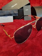 New in package Prada Aviator/Pilot Metal Frame with Cut-out Geometric Temples