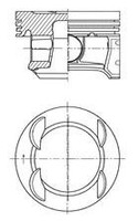 1 X Kolben Kolbenschmidt 41007600 FüR Opel Corsa E Corsa D Adam