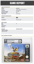 ebay® Auktion 206527863569 | Tony Hawk' s Pro Skater 2 N64 Pixel Grading NIBQ 85 Thumbnail of ebay® auction 206527863569 | Tony Hawk' s Pro Skater 2 N64 Pixel Grading NIBQ 85