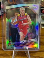 2025 WNBA Prizm Michele Timms Silver Prizm #133 - Phoenix Mercury