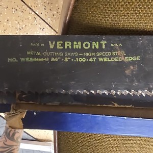 Vermont Blu-Mol Ingersoll-Rand High Speed Steel Hacksaw Blades 21"-24" LOT