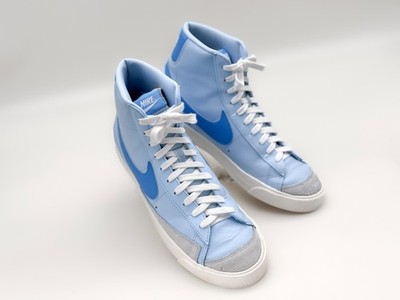 Nike Blazer Mid  77 High-Top Sneakers Men s 11 FD0304-400 Celestine Blue White