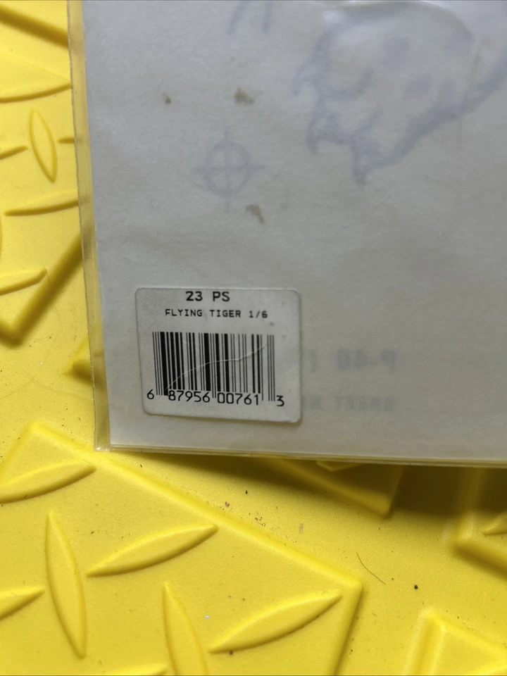 Major Decals Squadron Insignia. Flying Tiger 1/6 Scale. 23 PS - Image 4 of 4