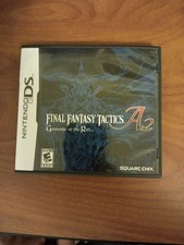 Final Fantasy Tactics A2, Nintendo DS ,tested  cib