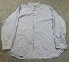 Polo Ralph Lauren Men s 4XB Big Blue Plaid Long Sleeve Button Down Shirt