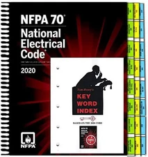 NFPA 70 National Electrical Code 2020 NEC Spiral With Tom henry Keyword indexNEW