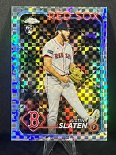 2024 Topps Chrome Update X-Fractor Parallel #USC46 Justin Slaten Rookie RC