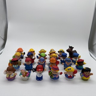 Fisher Price Little People Figures Lot Of 24 Mixed Characters 1 Duplication