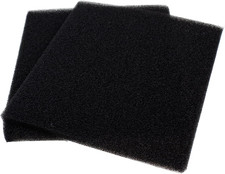 2 Pack Aquarium Bio Sponge Filter Media Pad Cut-To-Size Open Cell Foam Sheet for