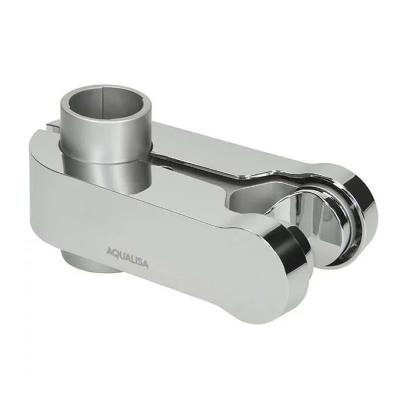 Aqualisa 25mm pinch grip shower head holder Chrome/Satin (910269)