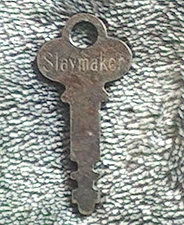 Vintage 1.5" Slaymaker Key