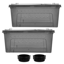 Reptile Breeding Box Terrarium Hatching Container Lizard Habitat