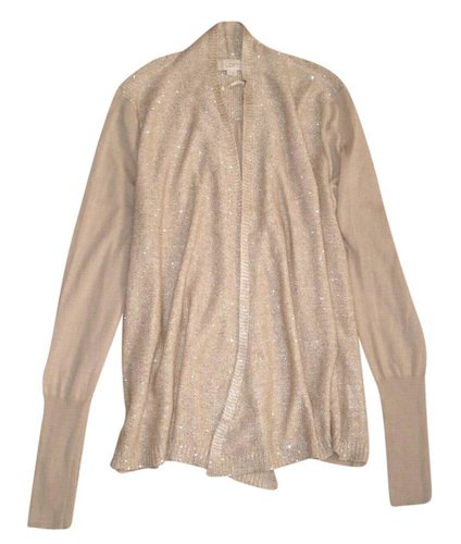 ANN TAYLOR rot beige Pailletten FLORAL CARDIGAN Pullover Oberteil M LOFT blau XS Oversized - Bild 8 von 28