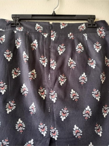 Ann Taylor Loft Women's Petite Paisley Pattern Tube Style Zippered Skirt Size 4P - Picture 4 of 5