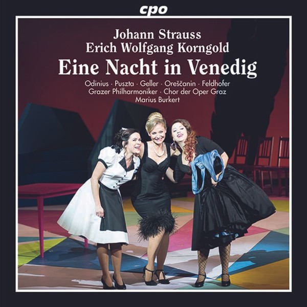 Johann Strauss Ii (1825-1899): Eine Nacht In Venedig - Cpo - (Cd / E)-image