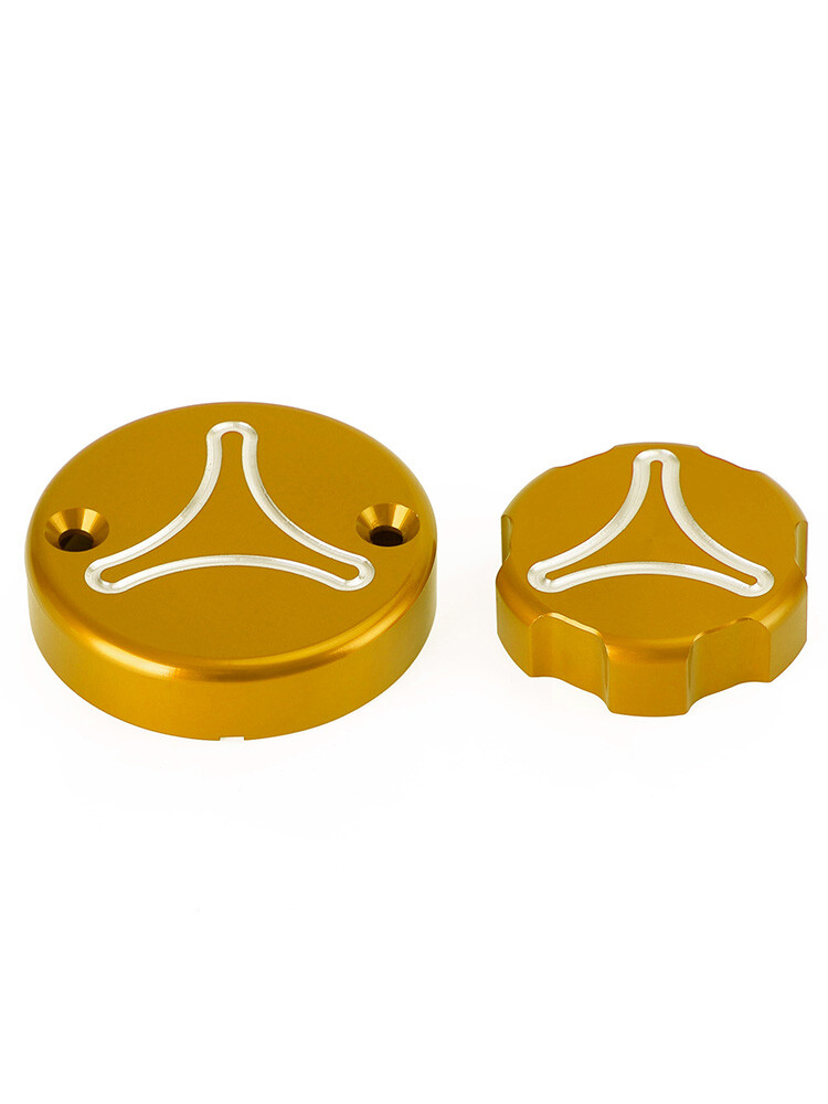 Brake Clutch Reservoir Cap Gold For Ducati Monster 900 937 1000 1100 1200 S4R