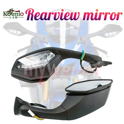 yzf-r7 純正　バックミラー Fit For YAMAHA YZF R7 2022 - 2024 Rear View Mirrors w/ Turn Signal