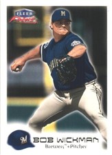 2000 Fleer Focus #128 Bob Wickman Milwaukee Brewers Baseball Card