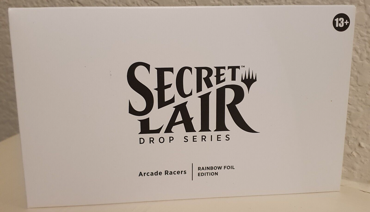MTG Secret Lair ~ Arcade Racers ~ Rainbow FOIL ~ Sealed in Hand