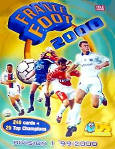 CARTE DS FRANCE FOOT - 1999 / 2000     no panini - Photo 1/1