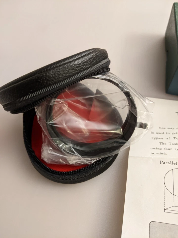 Vintage Toshiba "Miracle Image Lens", 55mm, "Y-Shape. 3 - Faces". New Old Stock - Image 3 of 4