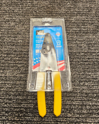 (QTY 3) Ideal 45-777 Wire Stripper 7-in-1 For 8-16 AWG Solid 10-18 AWG Stranded