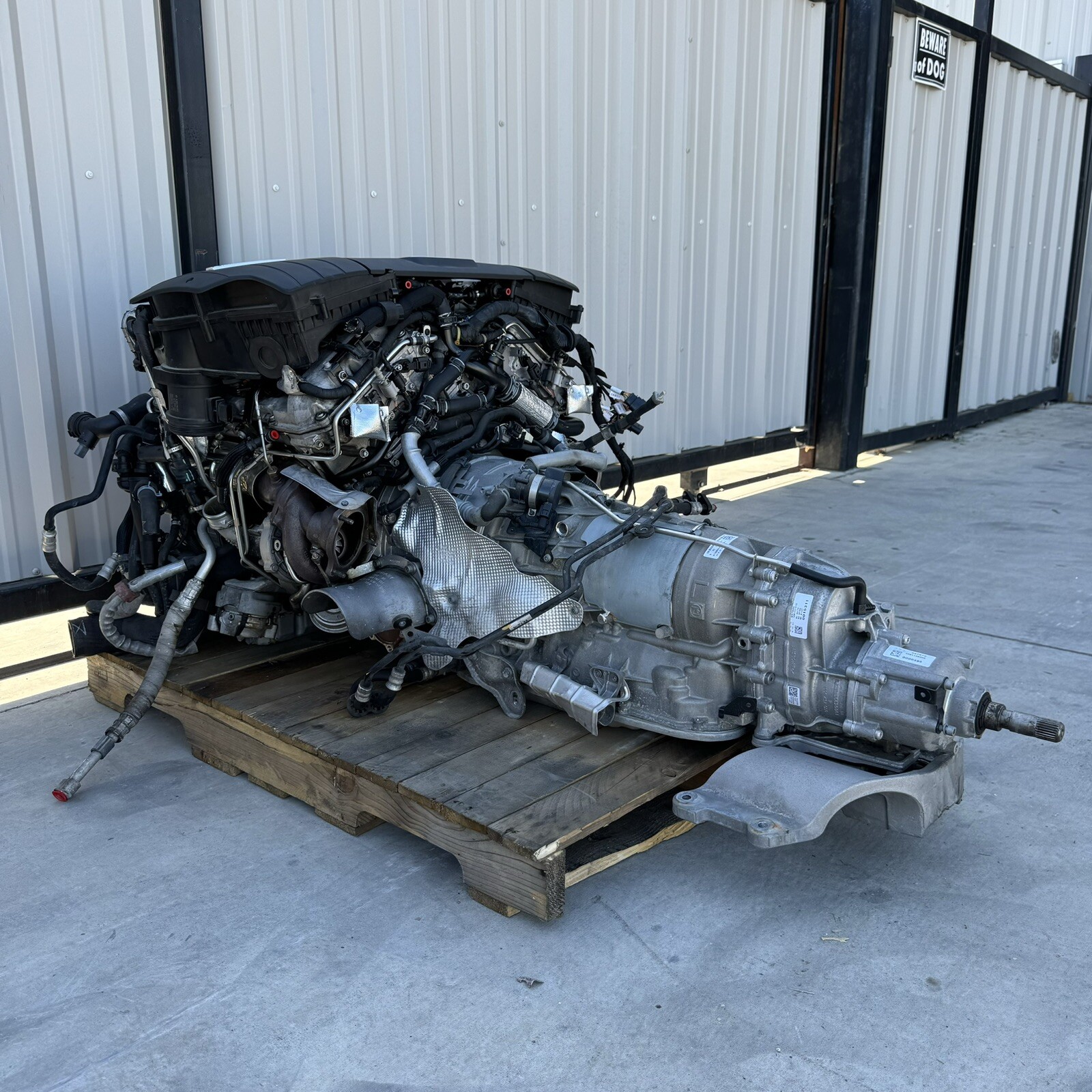 14-18 Bentley Flying Spur W12 Twin Turbo Complete Engine With Transmission OEM