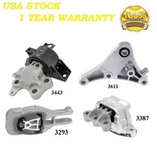 4pcs Motor Trans Mount Fit 2016-2021 Buick Encore2017-2022 Chevy Trax 1.4l 4pcs Motor Trans Mount Fit 2016-2021 Buick Encore2017-2022 Chevy Trax 1.4l