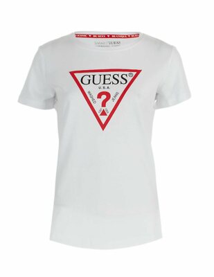 guess jeans with triangle