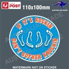 <!--F#f_0-->IF IT'S ROCKIN STICKER FOR SHAGGIN WAGON PANEL VAN STATION WAGON CARAVAN UTE ETC<!--F/-->