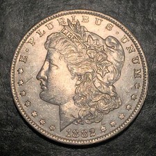 1882-O Morgan Silver Dollar - High Quality Scans #L558