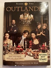 OUTLANDER: Season Two with Uncensored Special Features NEW DVD with Slipcase